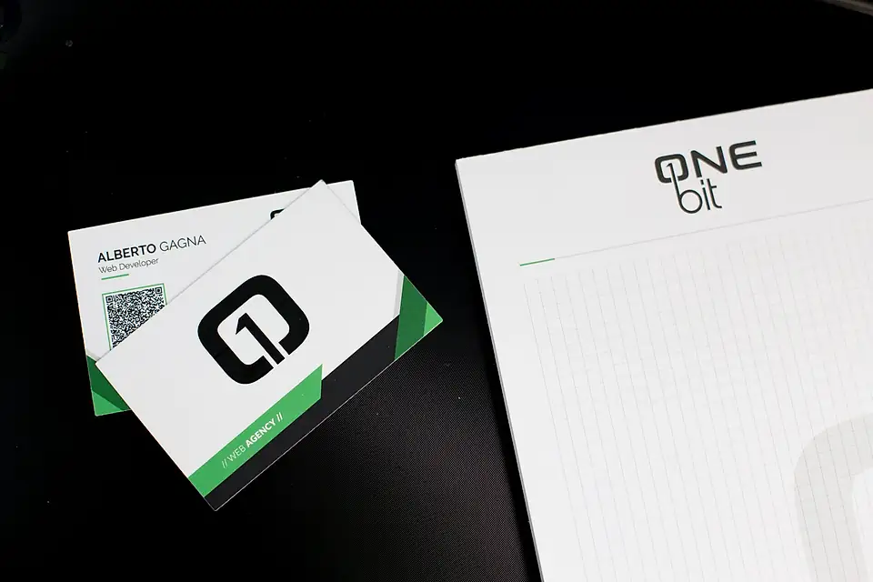 Biglietti da visita e carta intestata OneBit